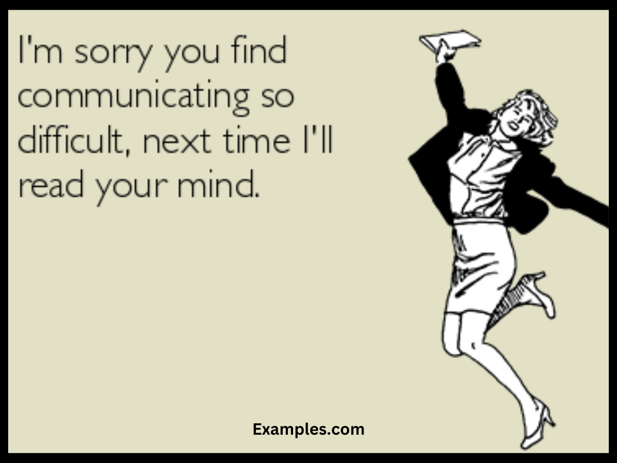 Funny Lack of Communication Meme - 9+ Examples