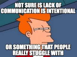 funny lack of communication meme about intentions