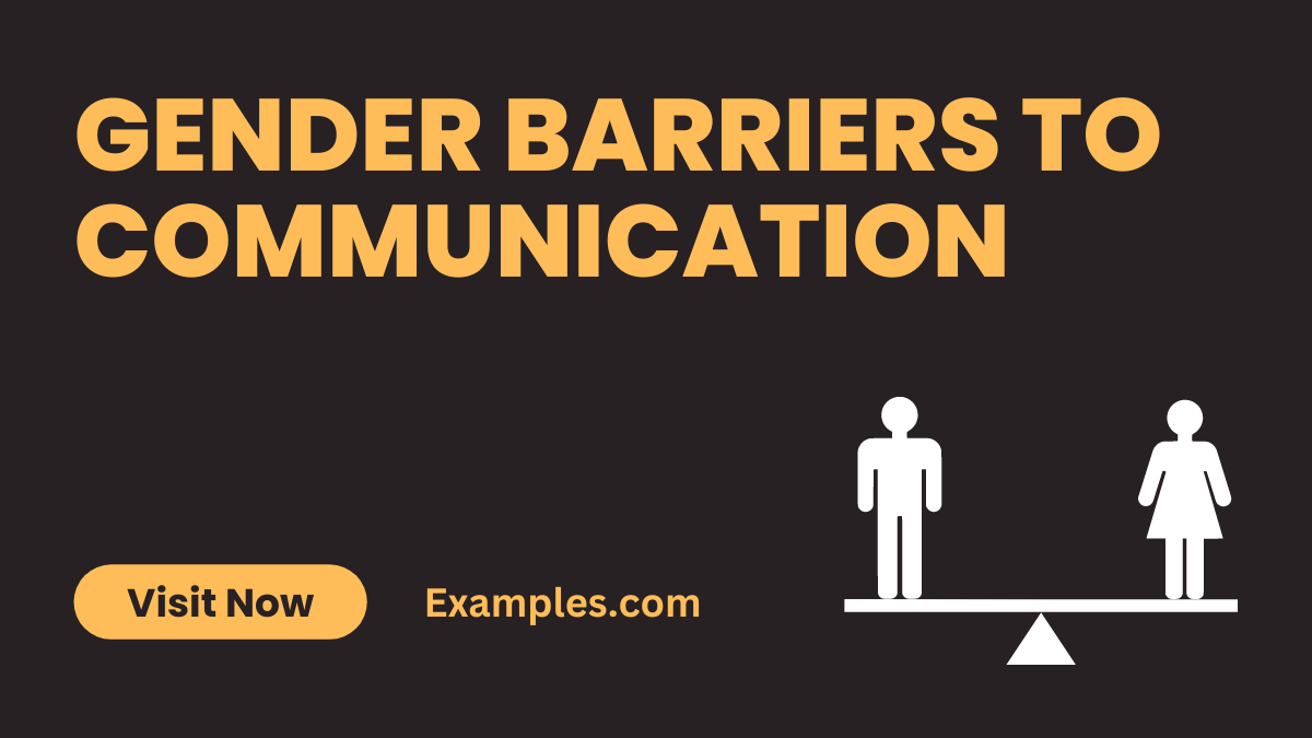 Gender Barriers to Communication 