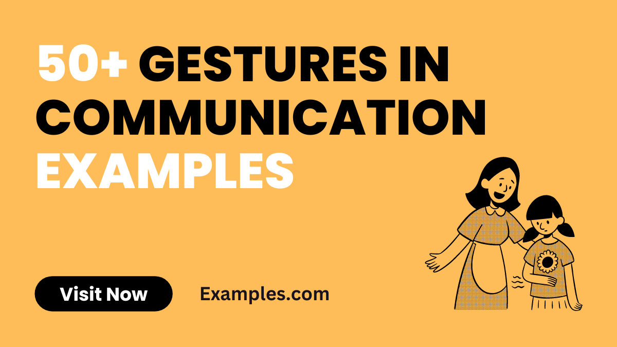 Gestures in Communication Examples