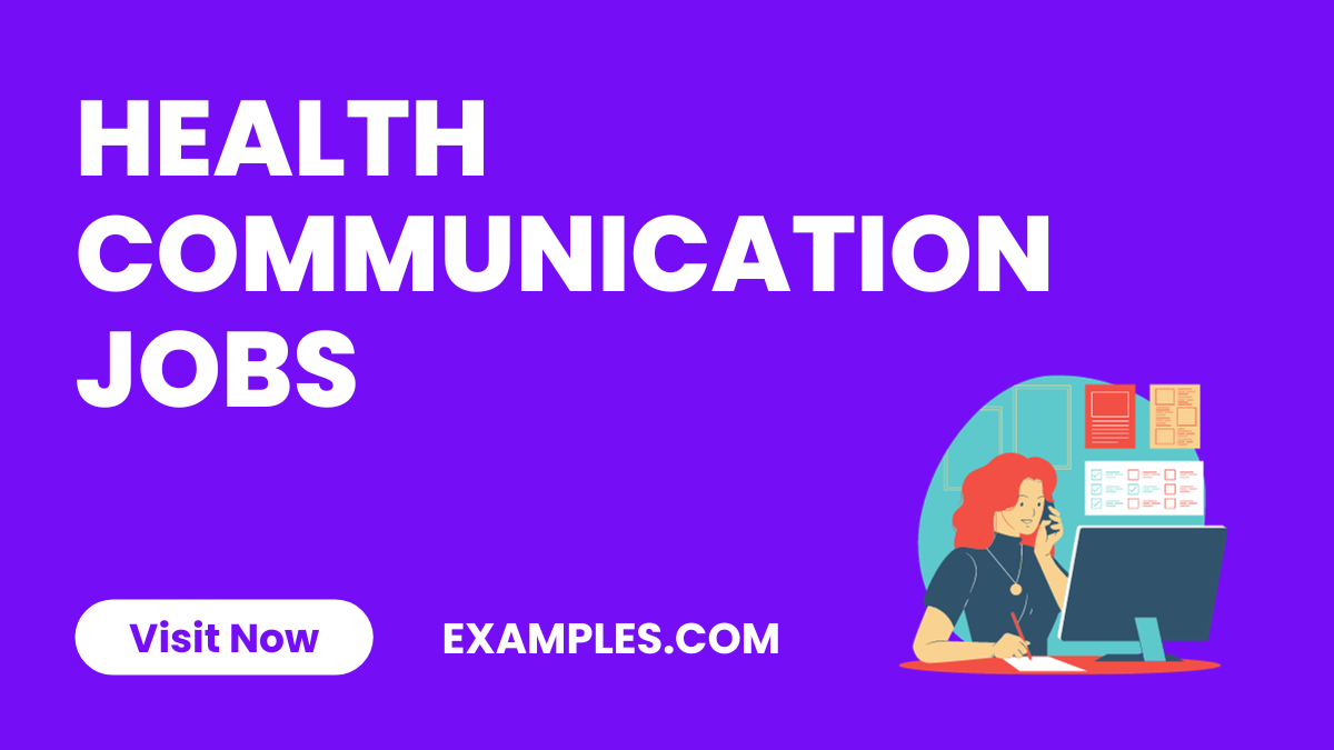 Health Communications Jobs