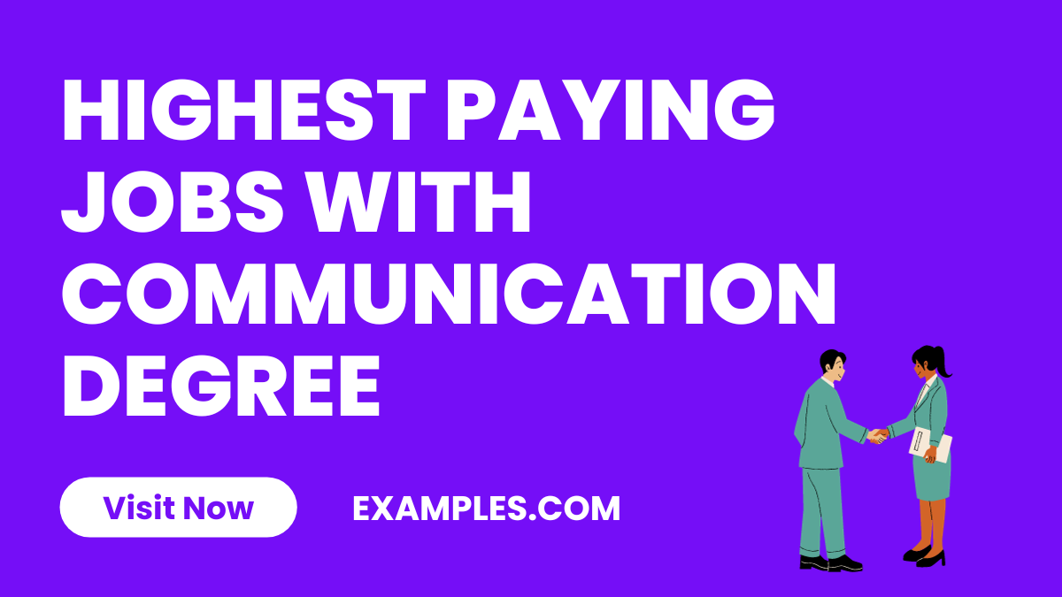 Highest Paying Jobs with Communications Degree image