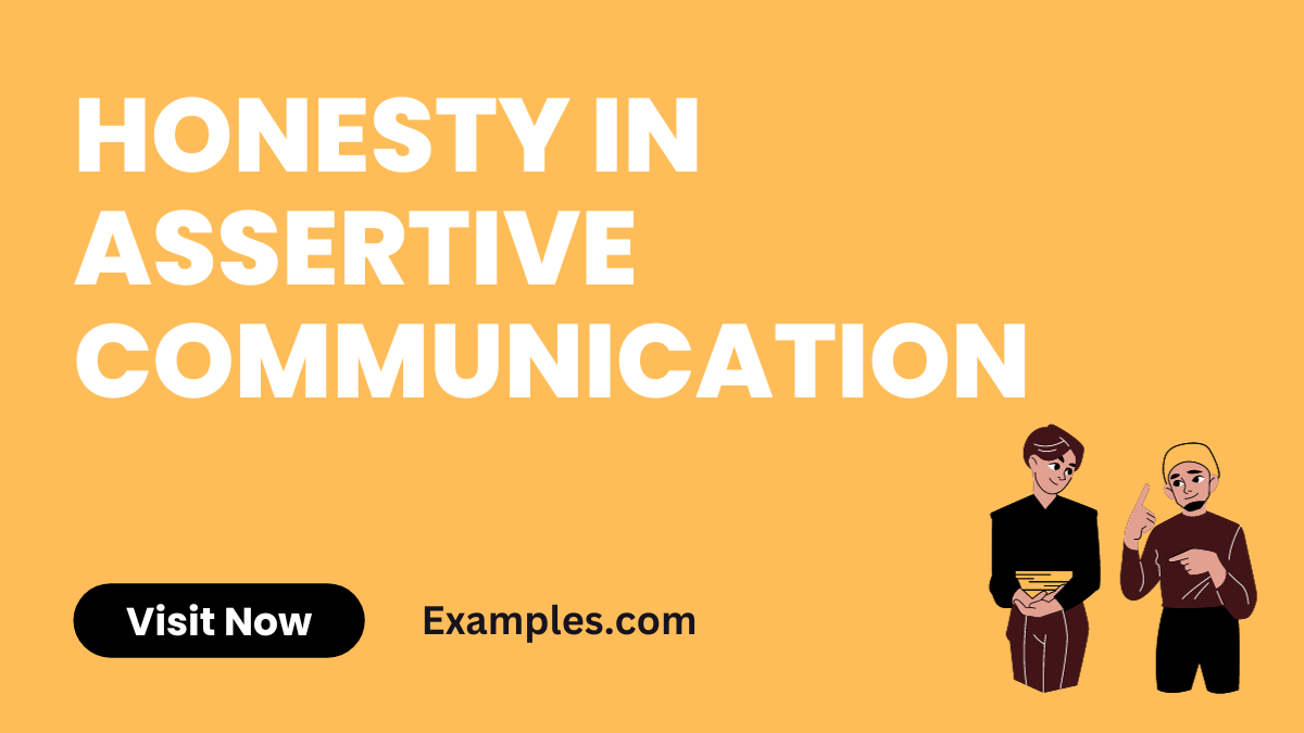 Honesty in Assertive Communication Image