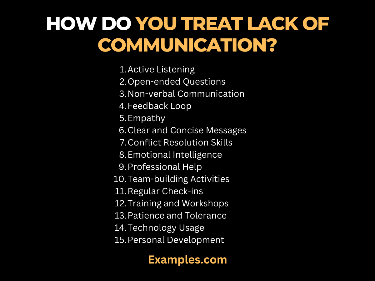 how do you treat lack of communication image
