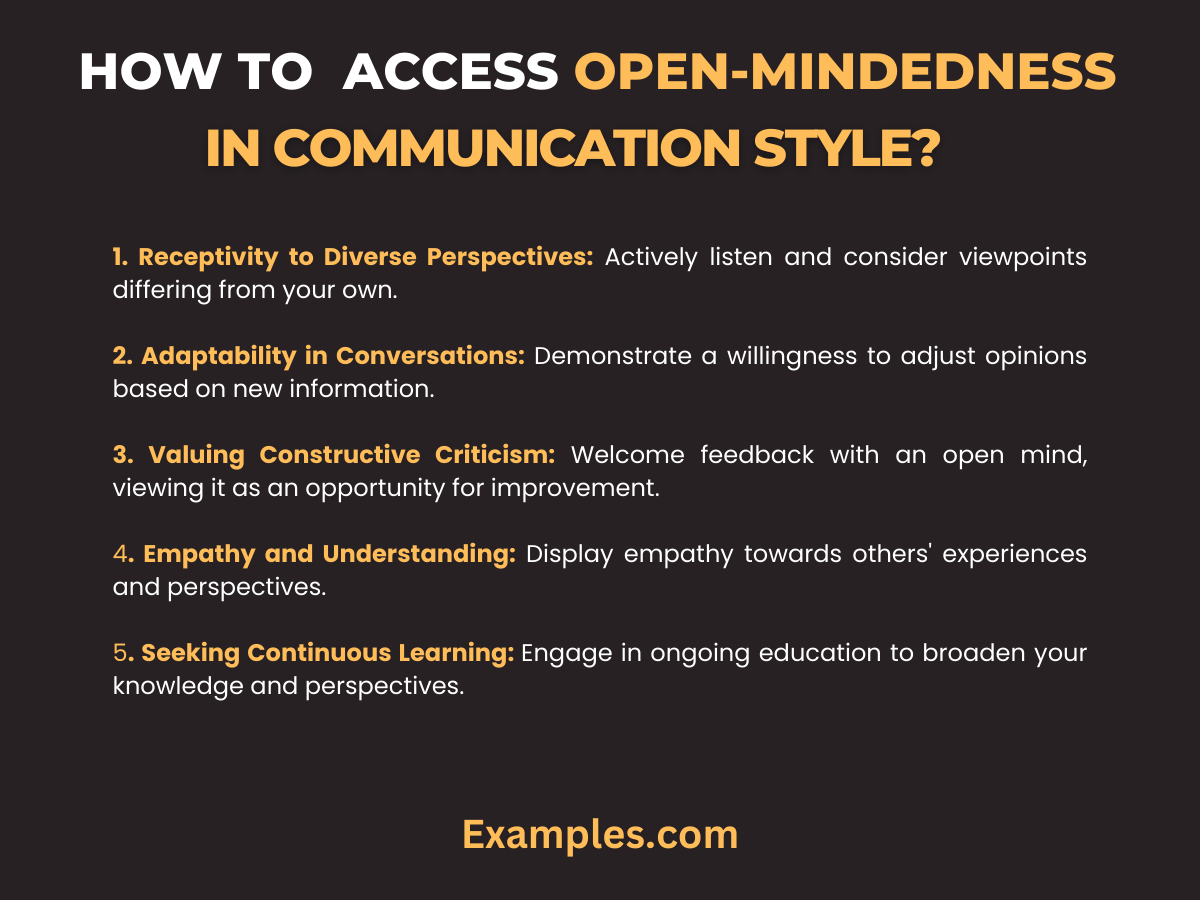 Open Mind In Oral Communication 19 Examples Tips