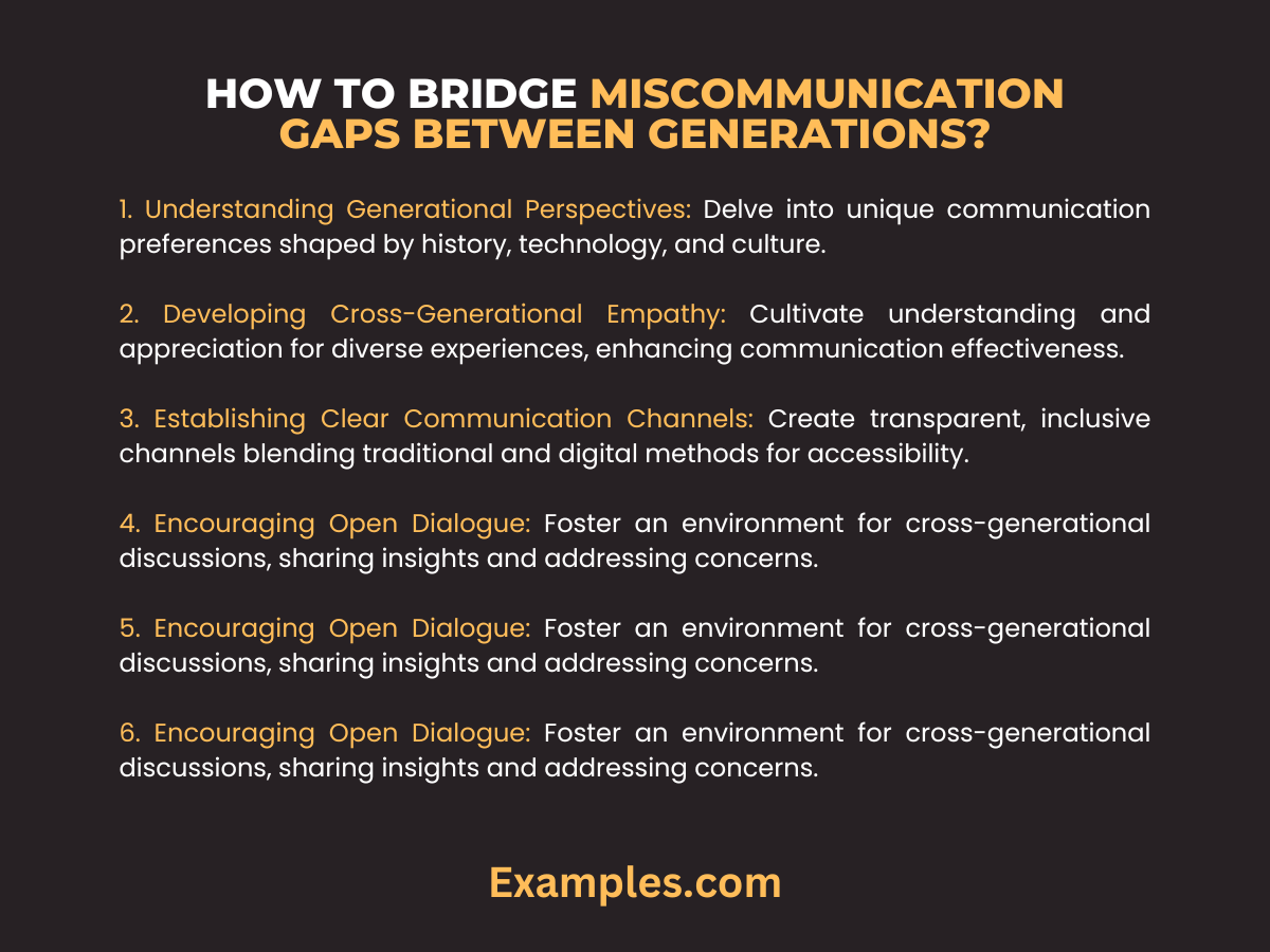 how to bridge miscommunication gaps between generations