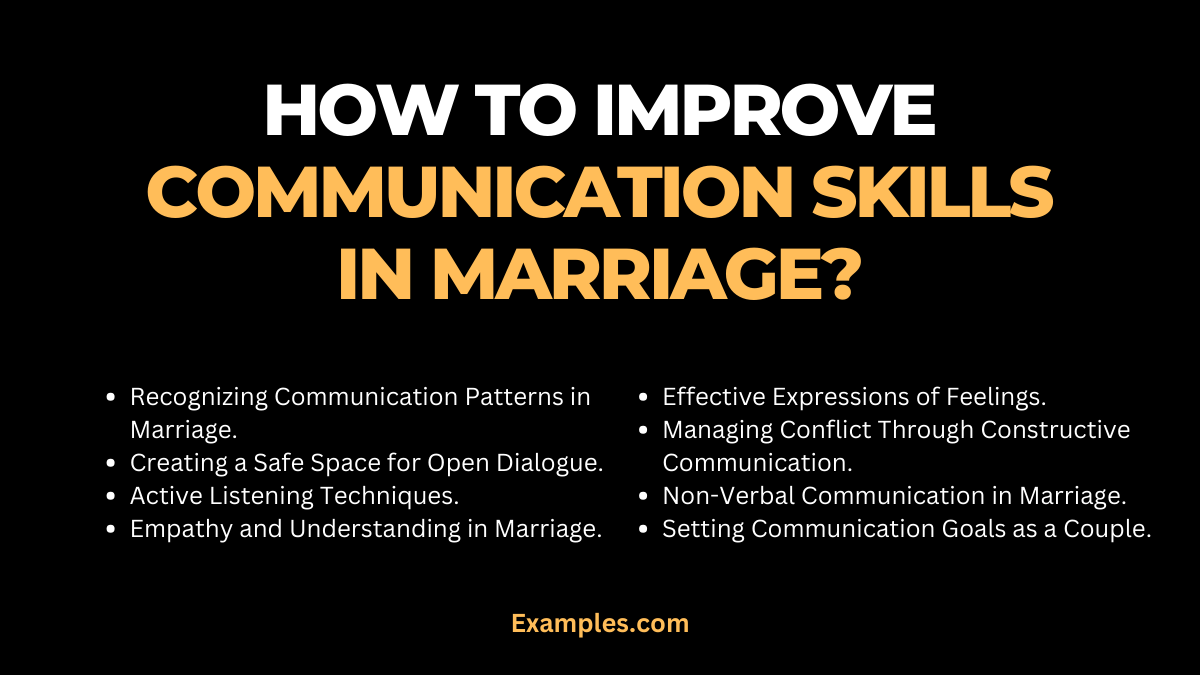 how to improve communication skills in marriage