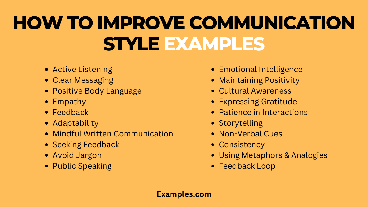 How to Improve Communication Style - 19+ Examples