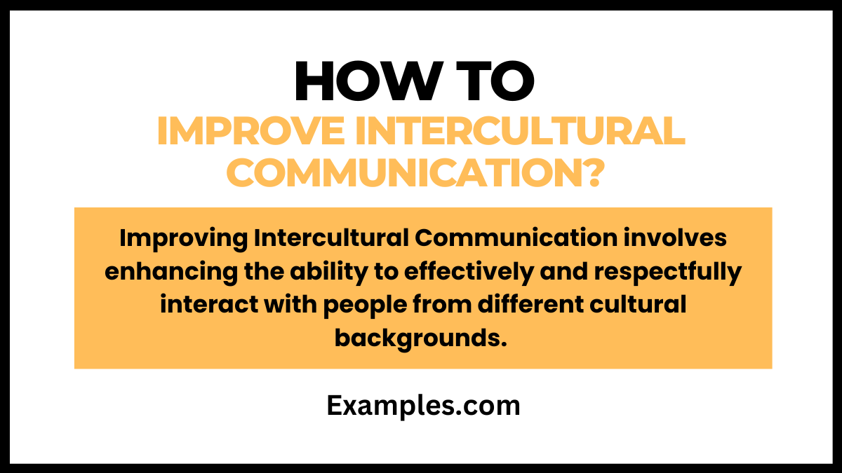 how to improve intercultural communication 