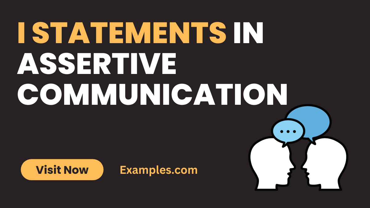 I Statements in Assertive Communication