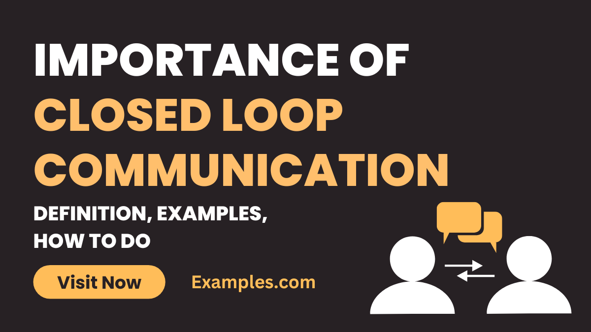 Importance of Closed Loop Communication