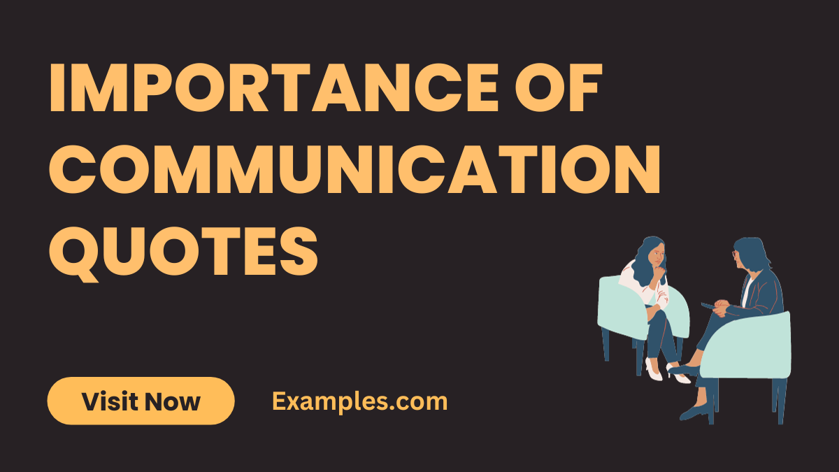 Importance of Communication Quotes