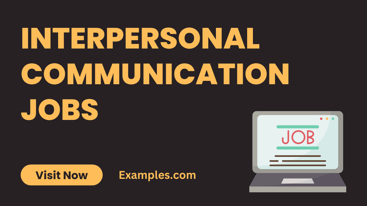 Interpersonal Communication Jobs Image