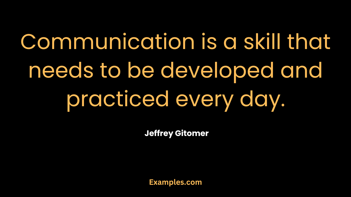 interpersonal communication quotes from jeffrey gitomer