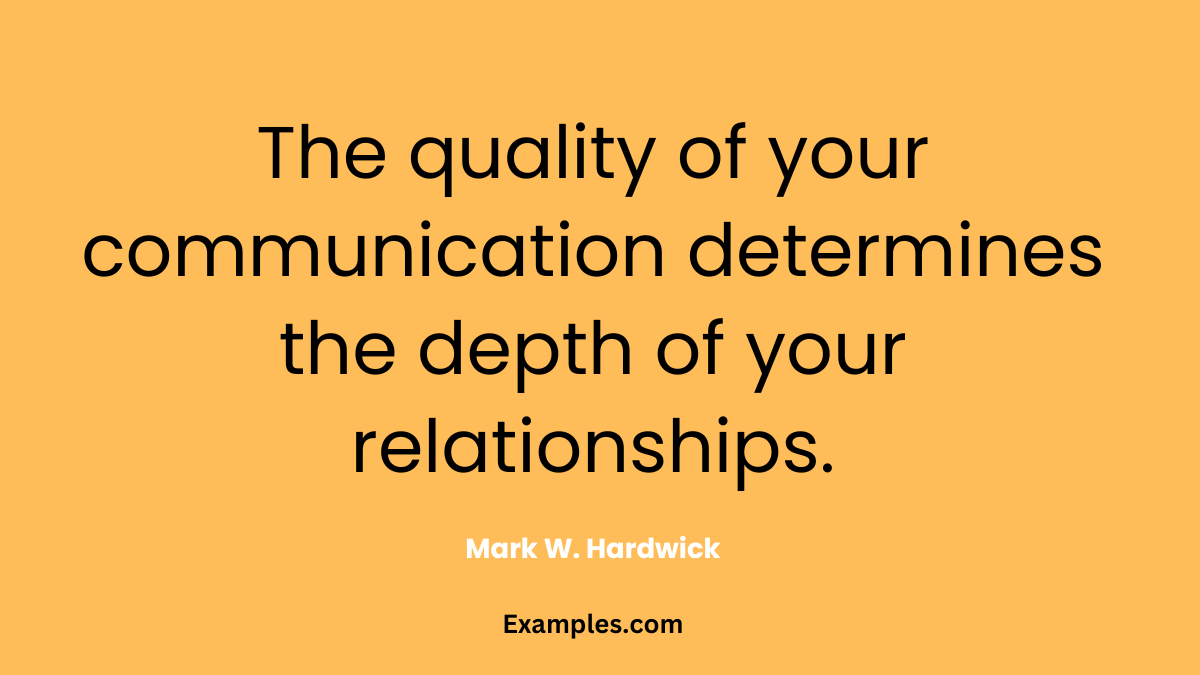 interpersonal communication quotes from mark w