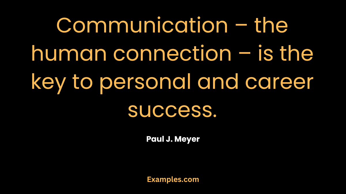 interpersonal communication quotes from paul j