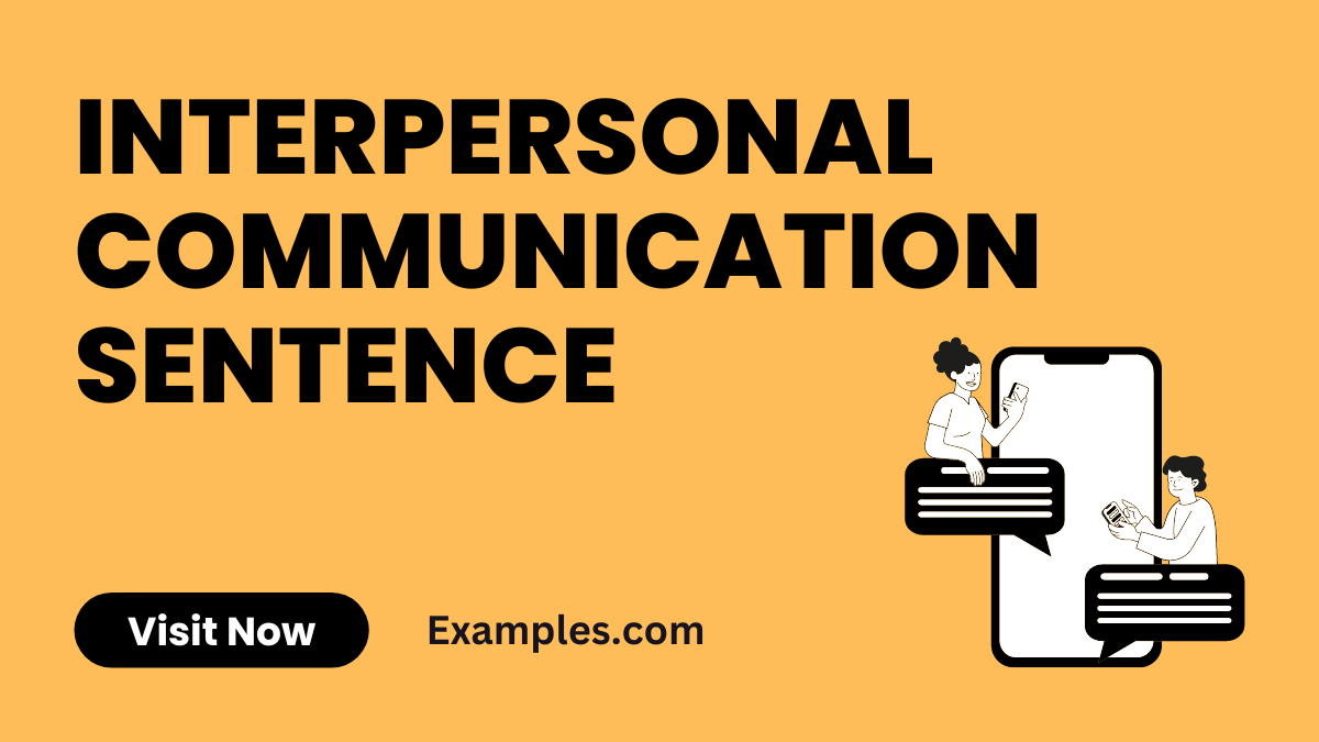 Interpersonal Communication Sentence