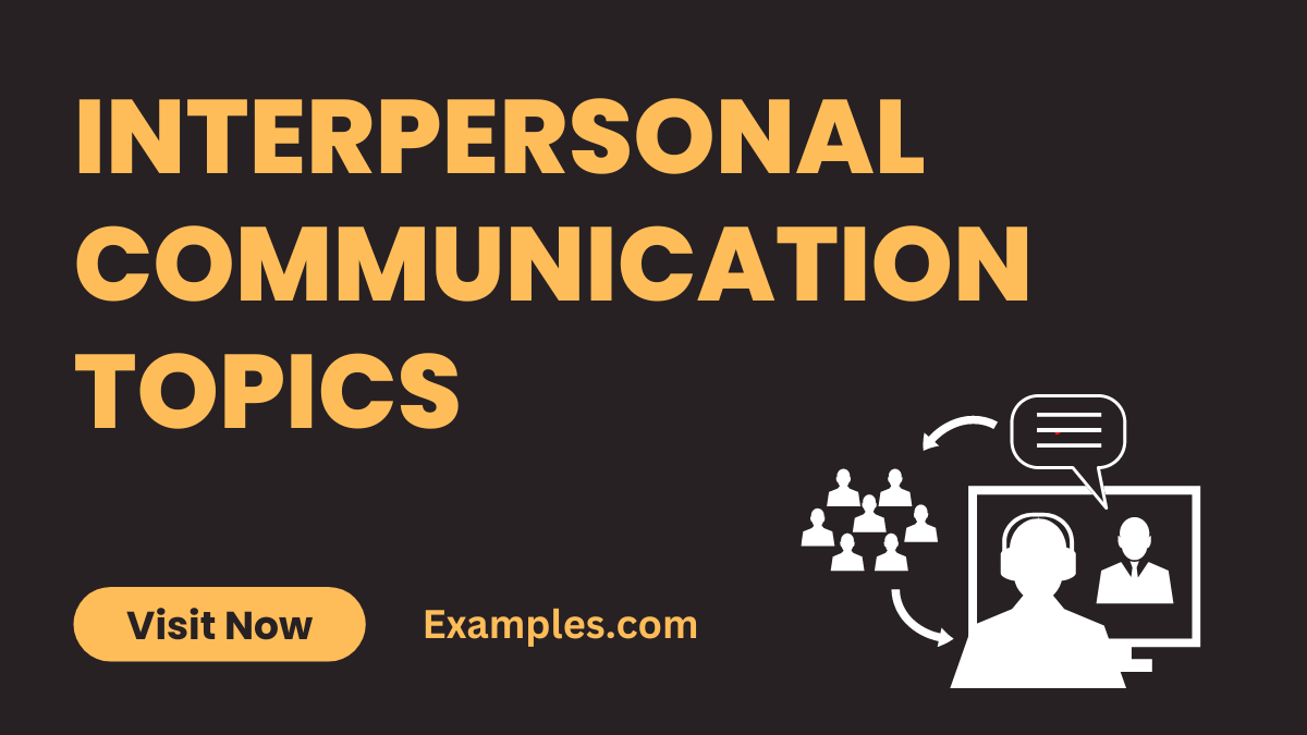 Interpersonal Communication Topics image