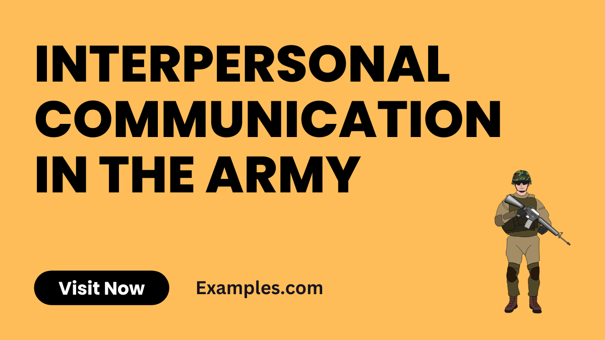 Interpersonal Communication in the Army