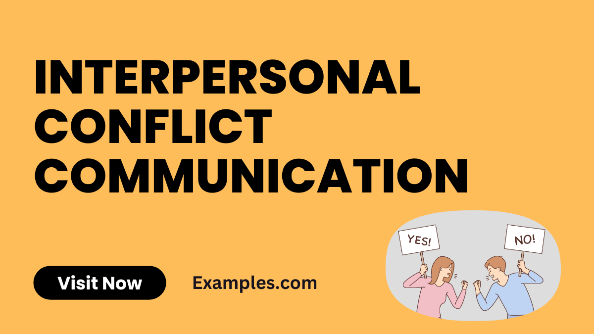 Interpersonal Conflict Communication