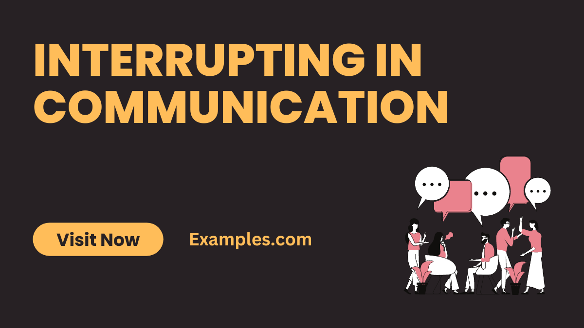 Interrupting in Communication