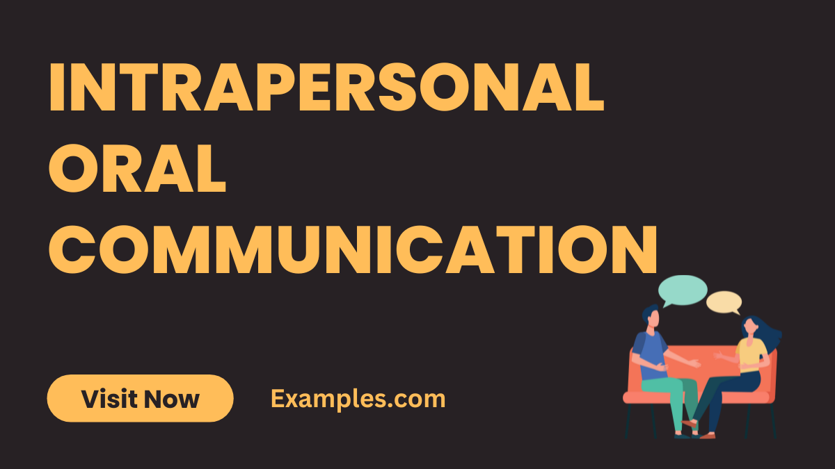 Intrapersonal Oral Communication