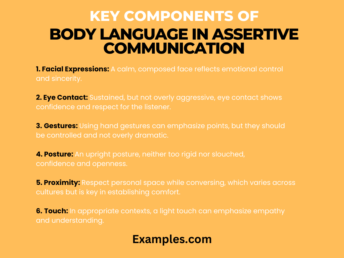 Body Language in Assertive Communication: Examples, PDF