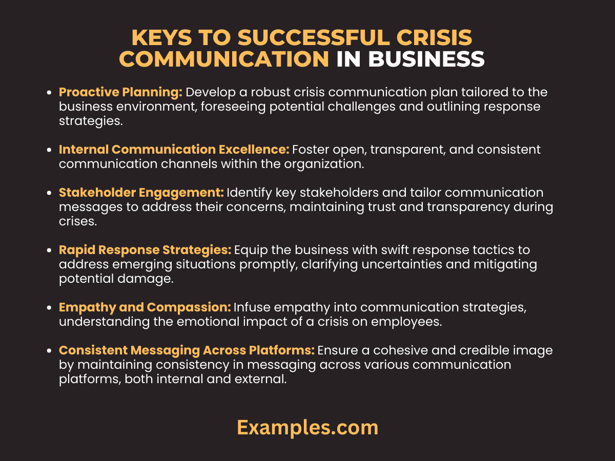 keys to successful crisis communication in business 11