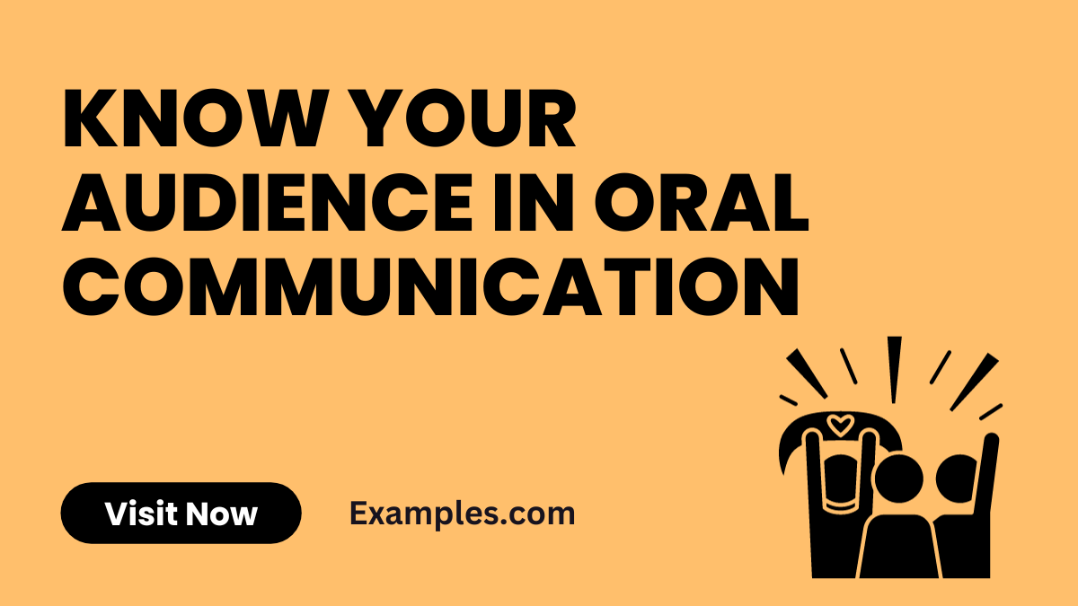 Know Your Audience in Oral Communication