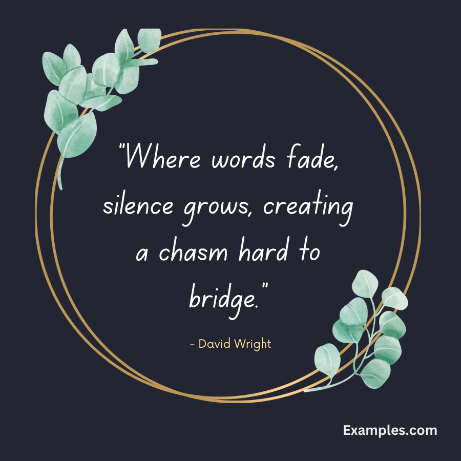lack of communication quotes sayings by david wright