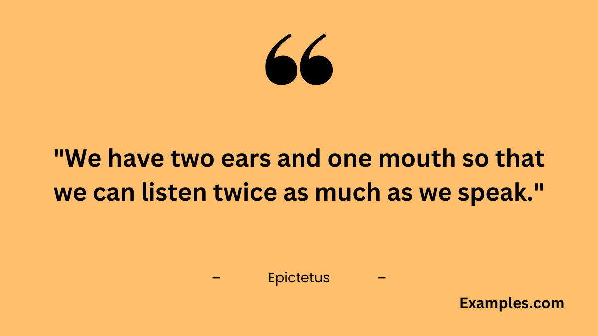 Lack of Communication Quotes by Epictetus