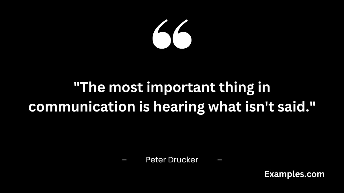 lack of communication quotes by george peter drucker