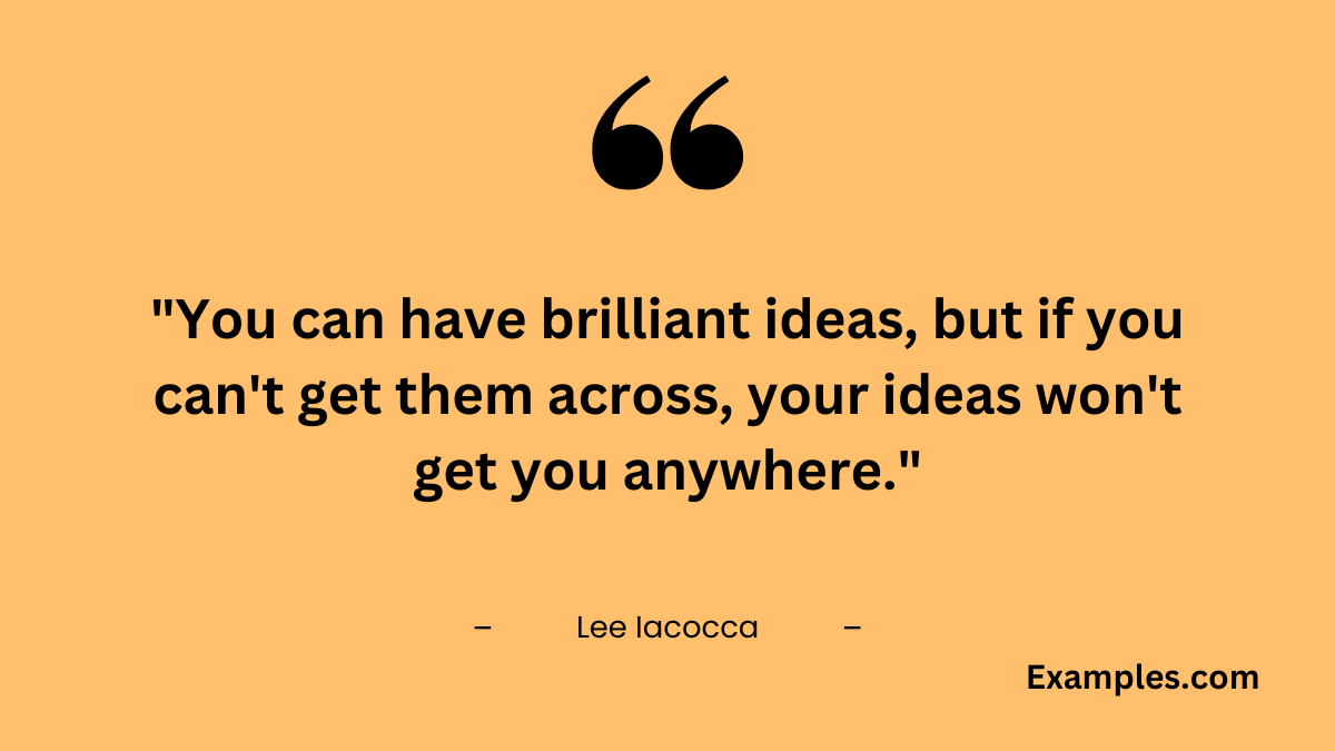 lack of communication quotes by lee iacocca