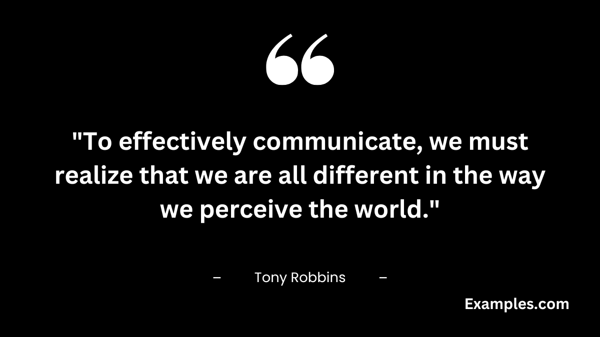 lack of communication quotes by tony robbins