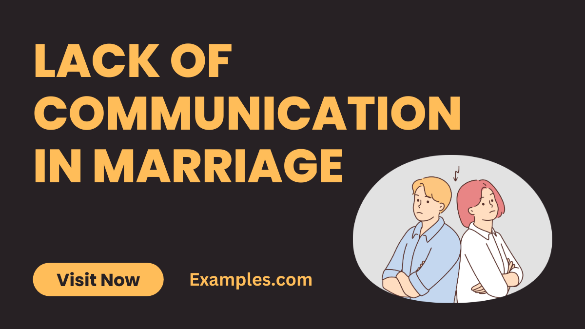 Lack of Communication in Marriage