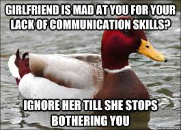 lack of communication in relationship meme