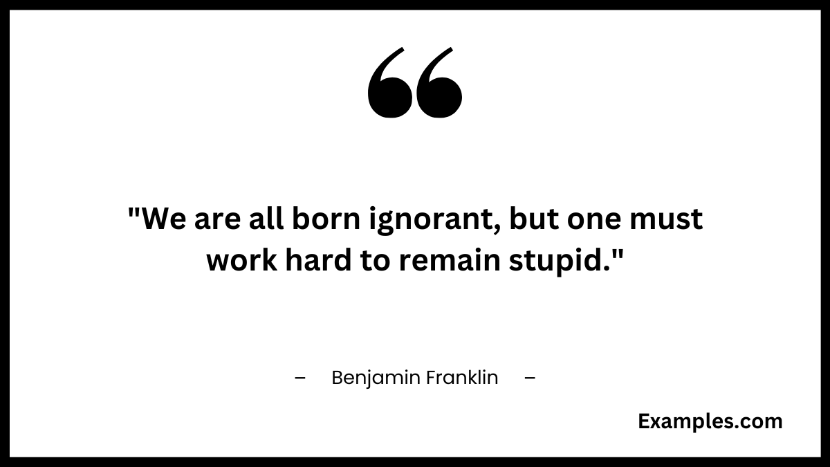 lack of communications quotes by benjamin franklin
