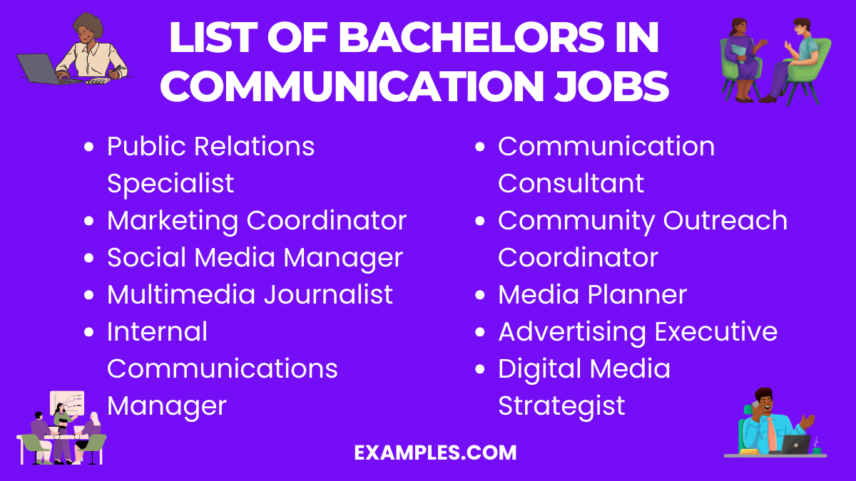 Bachelors in Communication Jobs - 9+ Examples