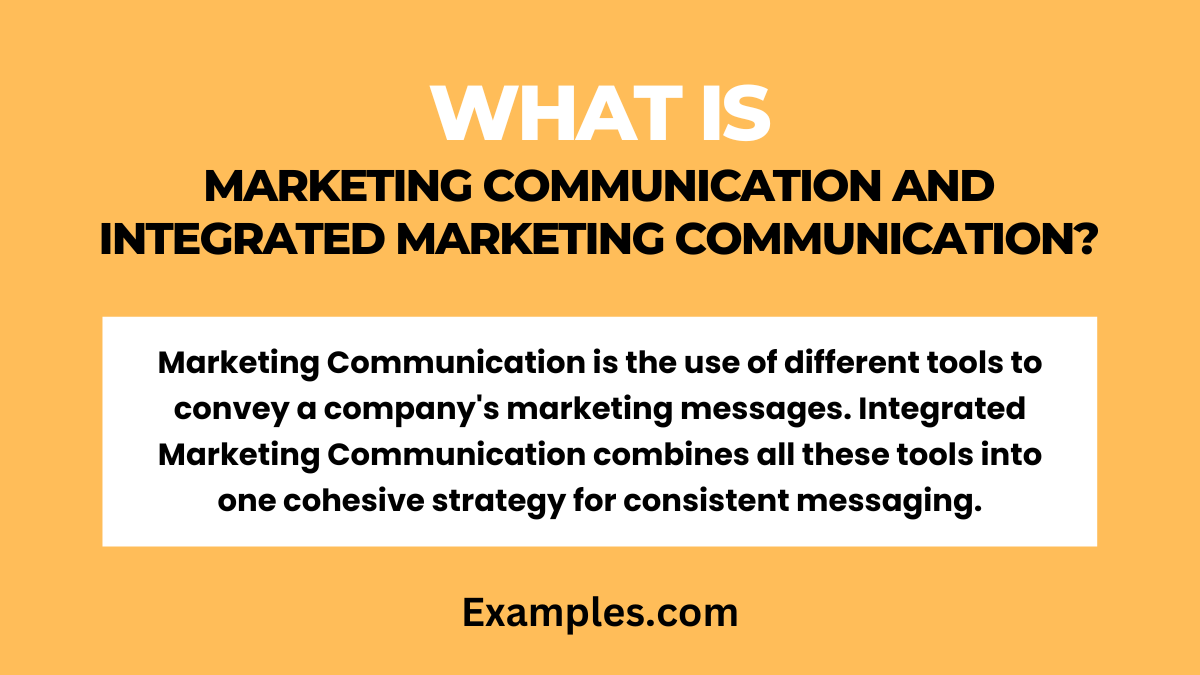 marketing communication and integrated marketing communication 1