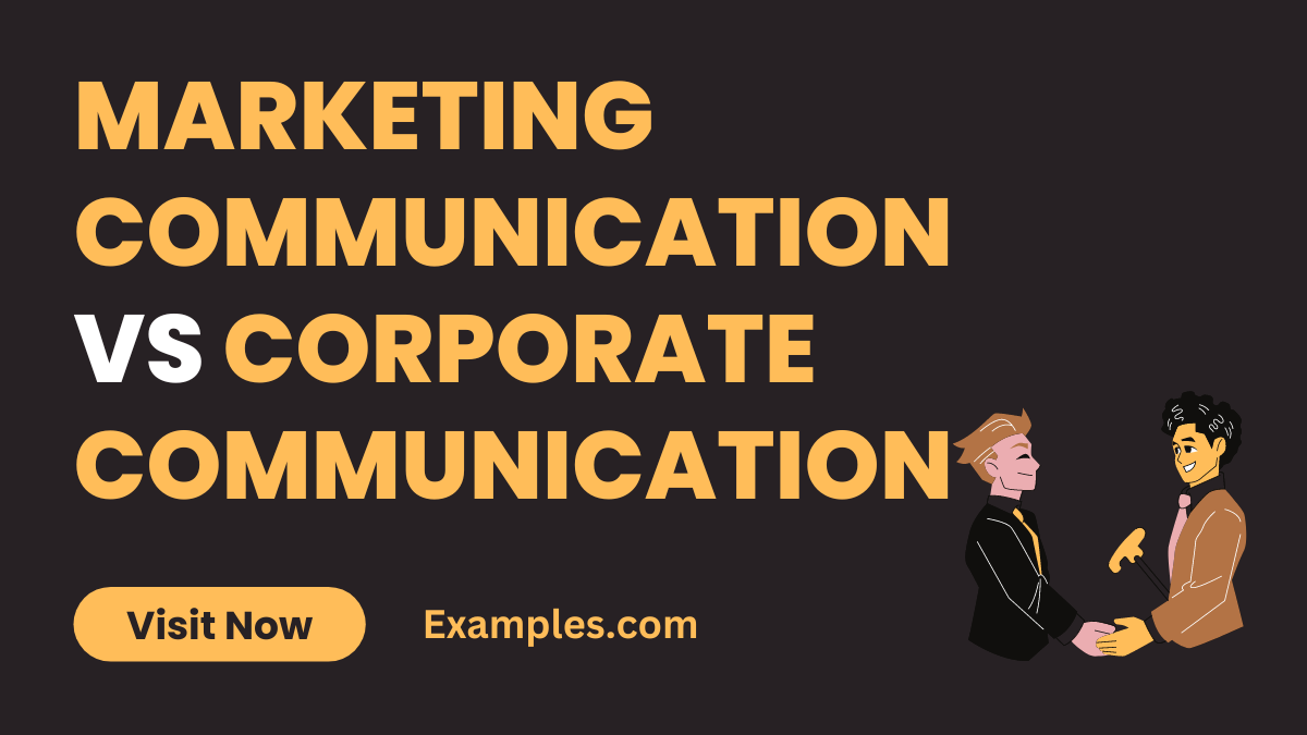 Marketing Communication vs Corporate Communication1