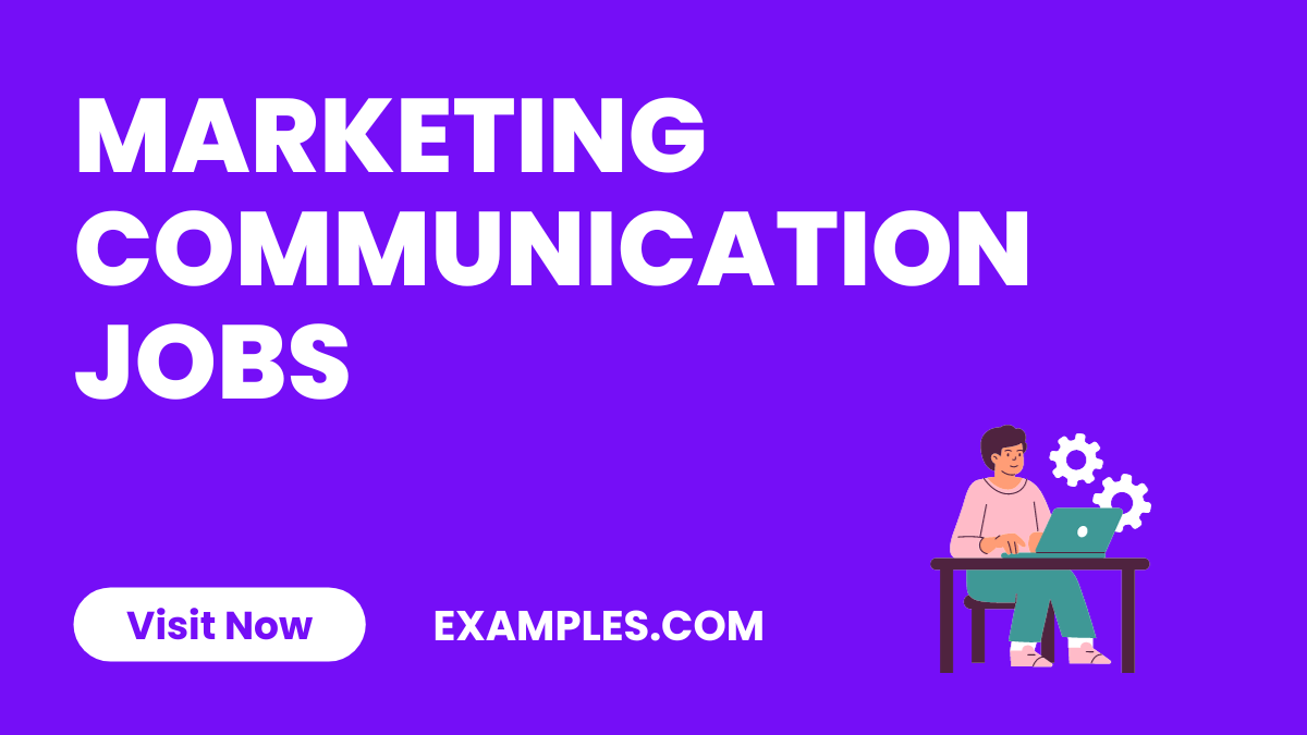 Marketing Communications Jobs