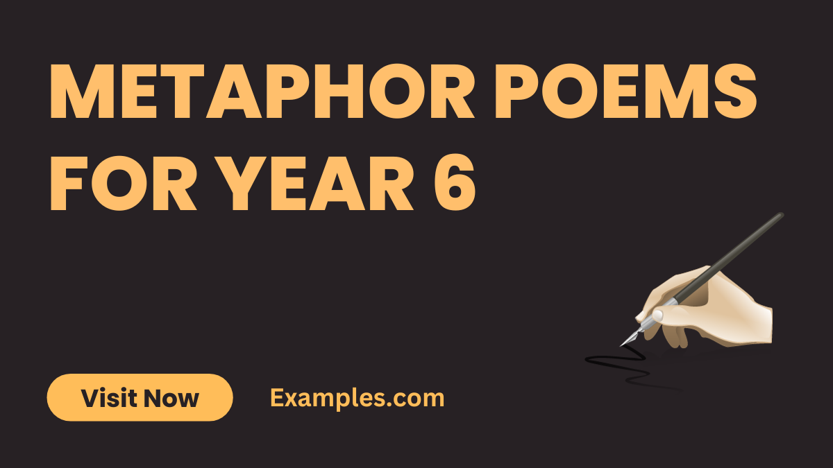 Metaphor Poems for Year 6