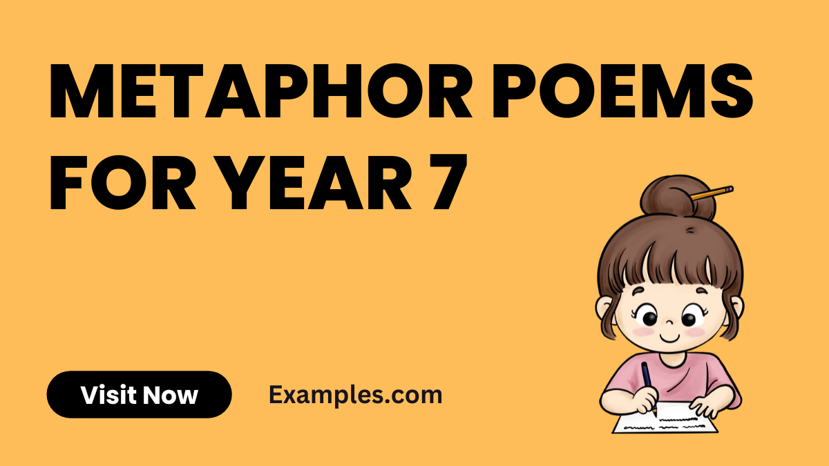 Metaphor Poems for Year 7