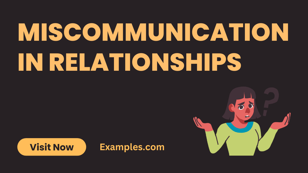 Miscommunication in Relationships
