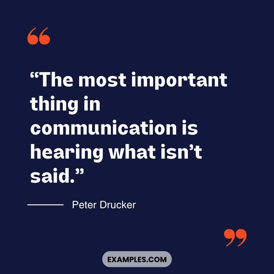 most important communication quote by peter drucker