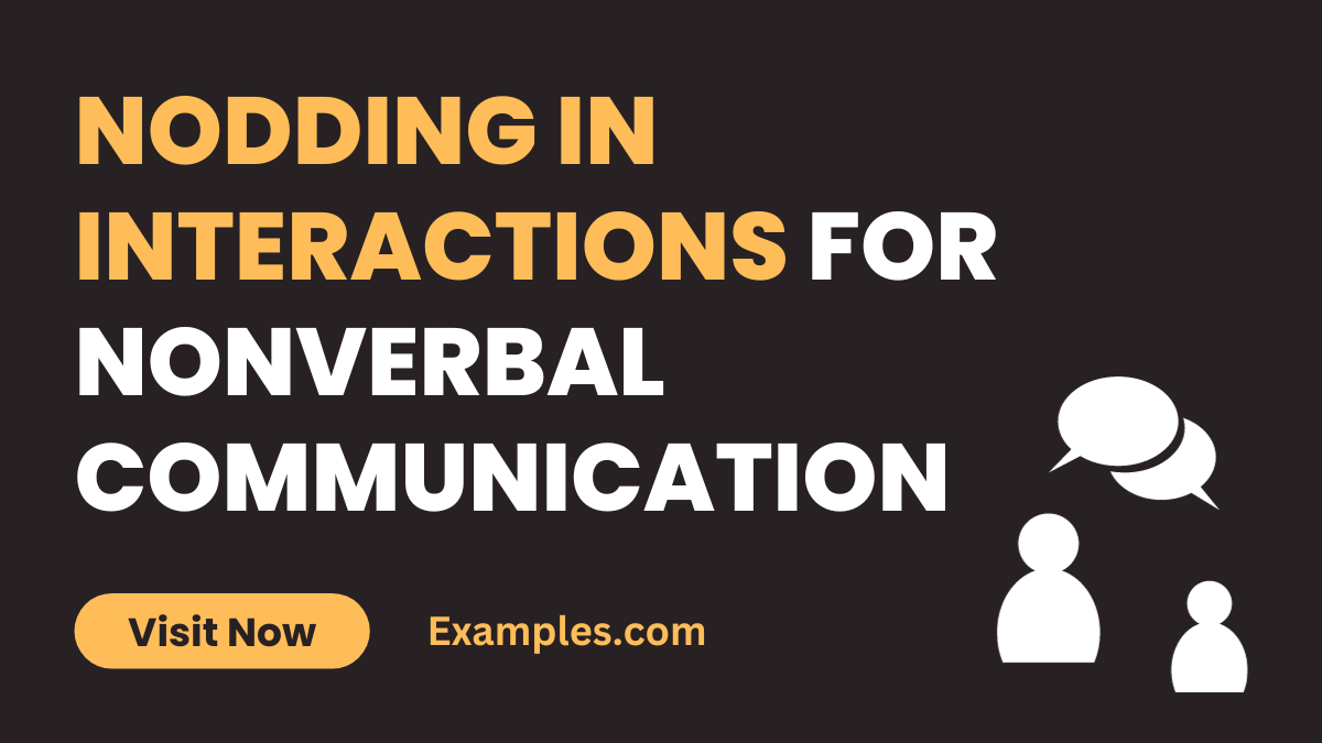 Nodding in Interactions for Nonverbal Communication