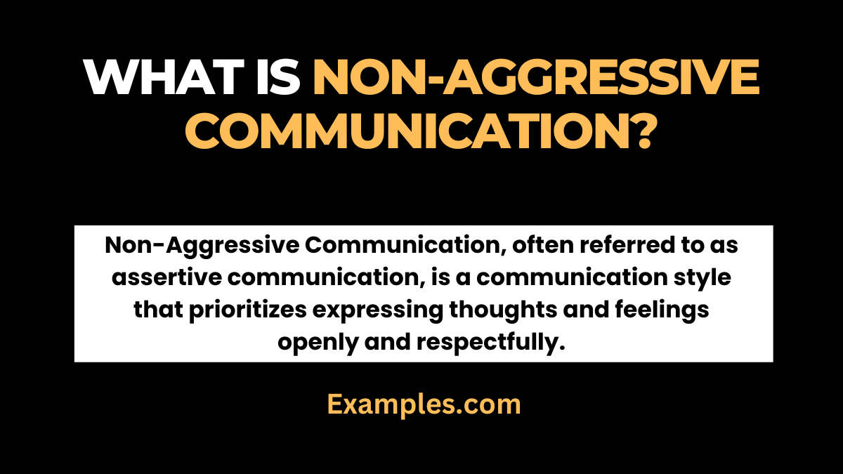 non aggressive communication books 1