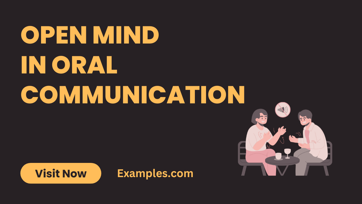 Open Mind In Oral Communication