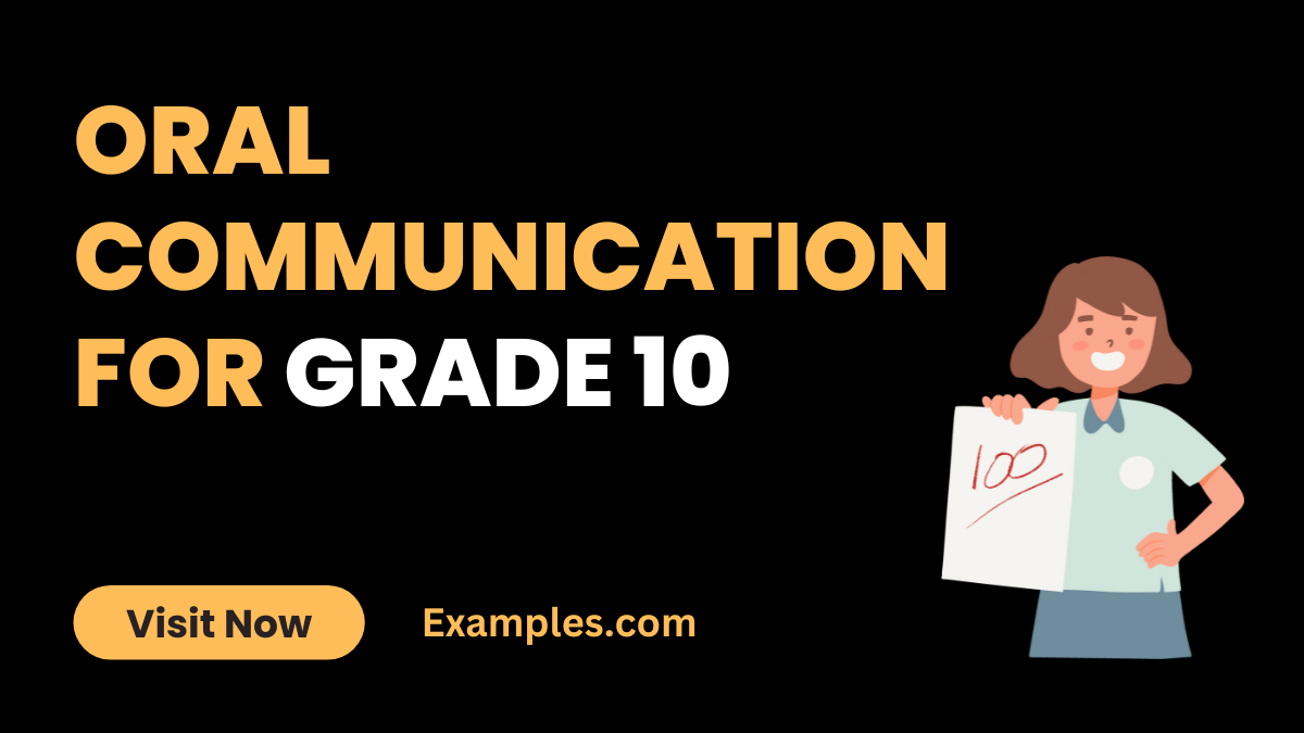Oral Communication for Grade 10
