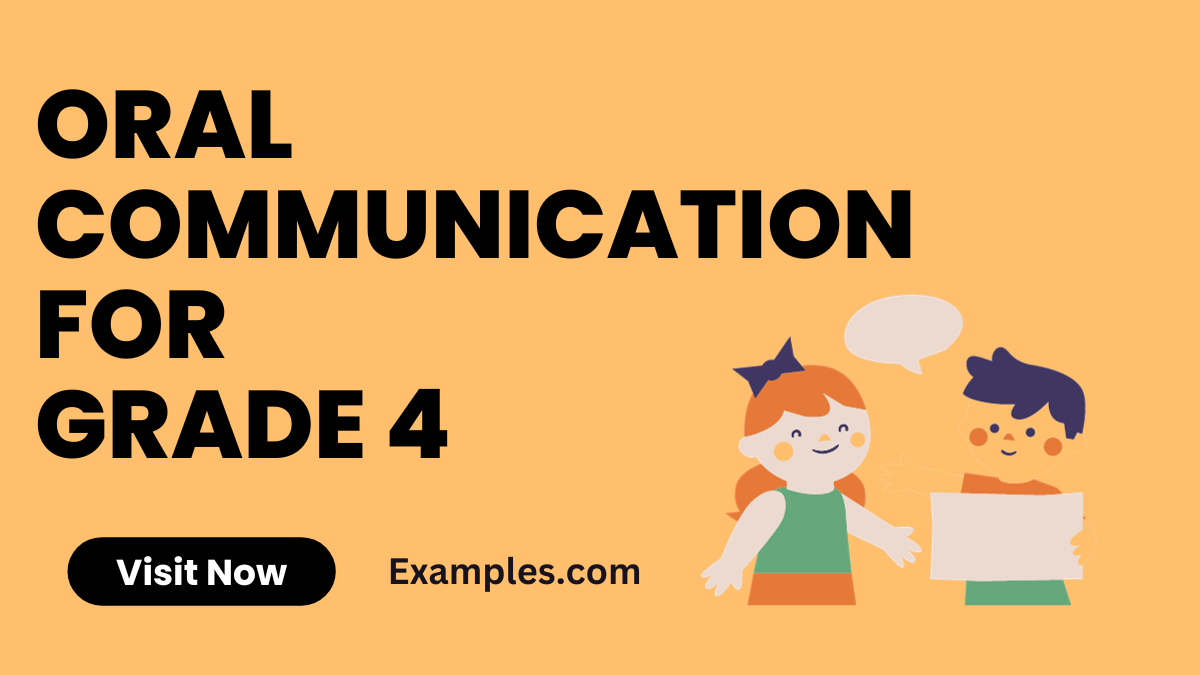 Oral Communication for Grade 4